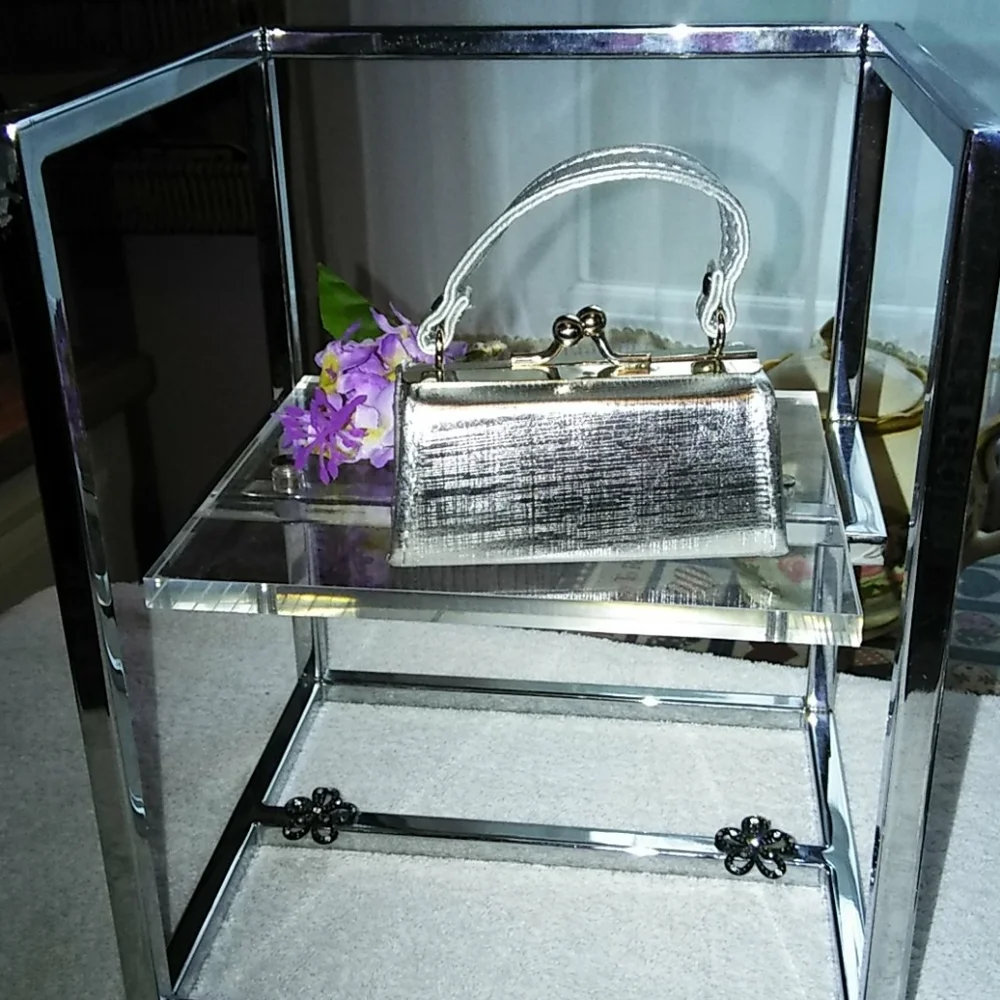 Miniature Silver 👛 Purse